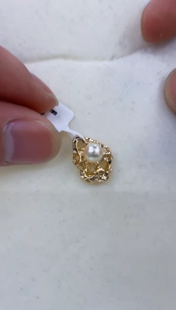 颈饰银S925镶嵌海水珍珠