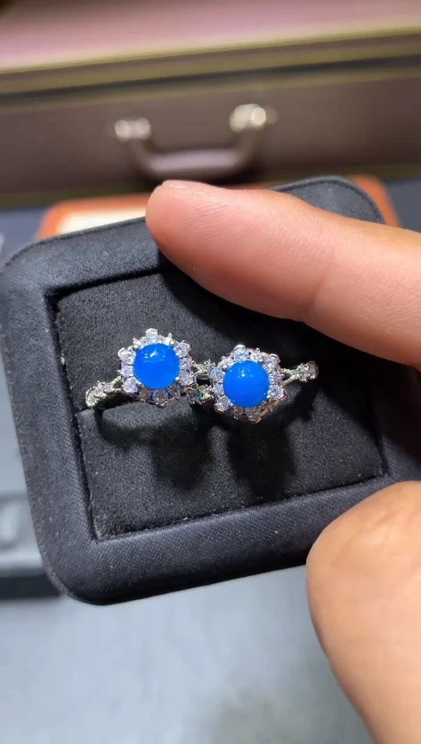 欧泊未镶嵌戒指Q35【多样性发其一】