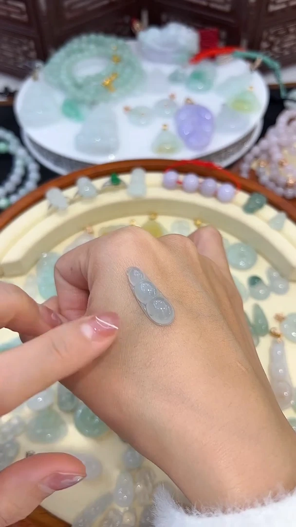 【闪购商品】翡翠吊坠(不含链)未镶嵌023缅甸天然A货翡翠