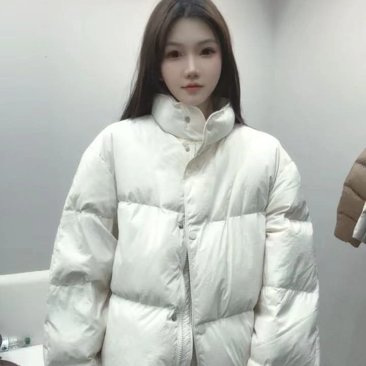 冬季女士休闲百搭时尚保暖羽绒服1027