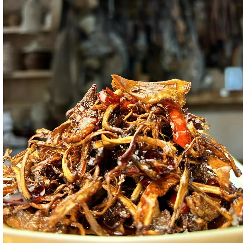 云南野生鸡枞油鸡枞450g顺丰包邮