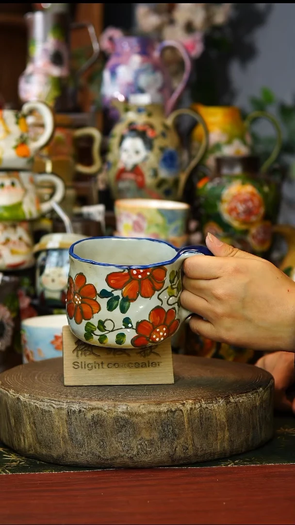 陶瓷78景德镇手工手绘釉下彩