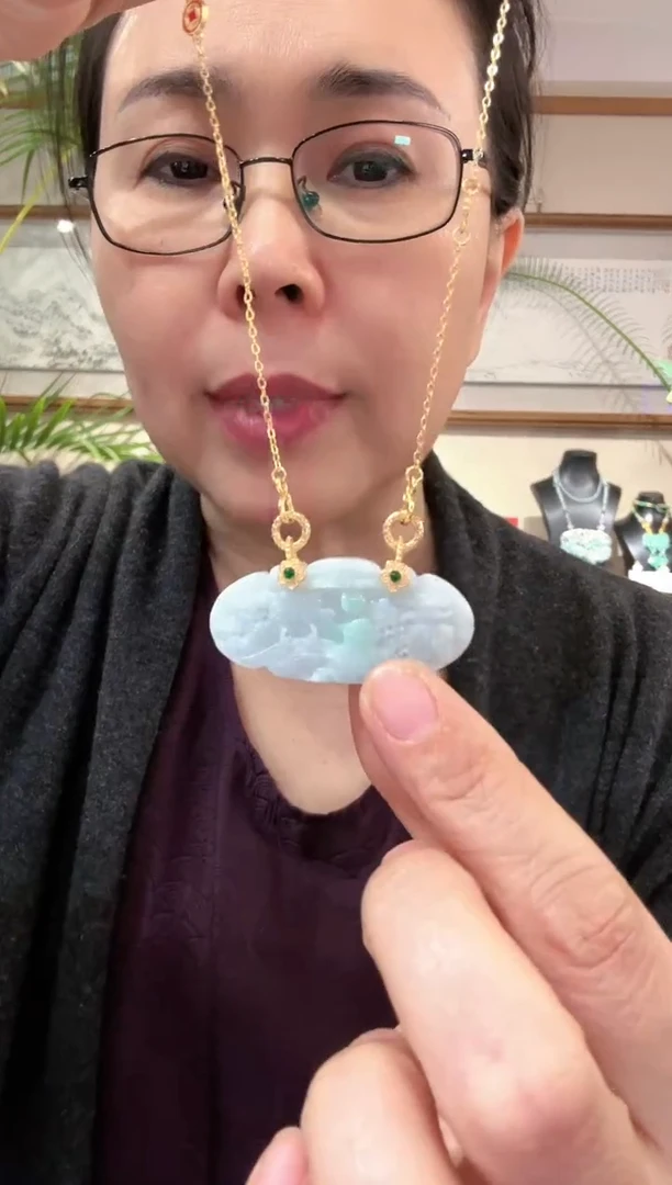 【闪购商品】翡翠颈饰未镶嵌国风