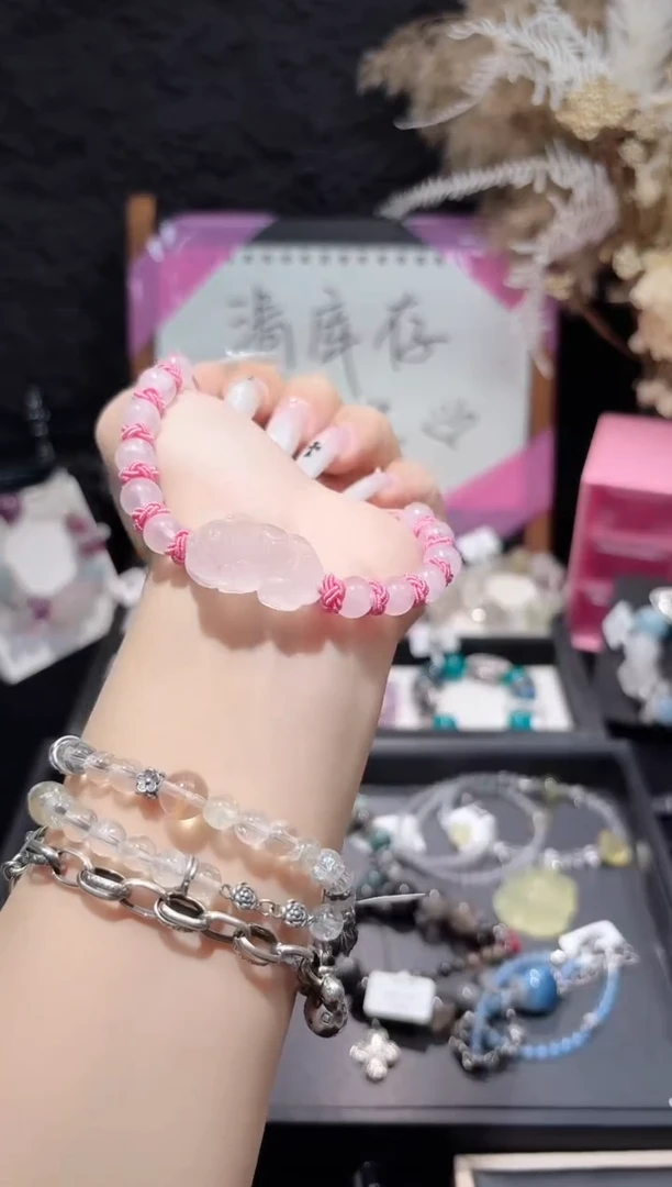 未镶嵌手链水晶A007