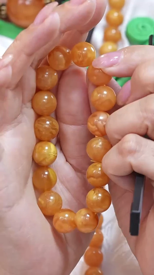 蜜蜡颈饰未镶嵌8628天然蜜蜡珠宝奇石云端妖孽全部保真