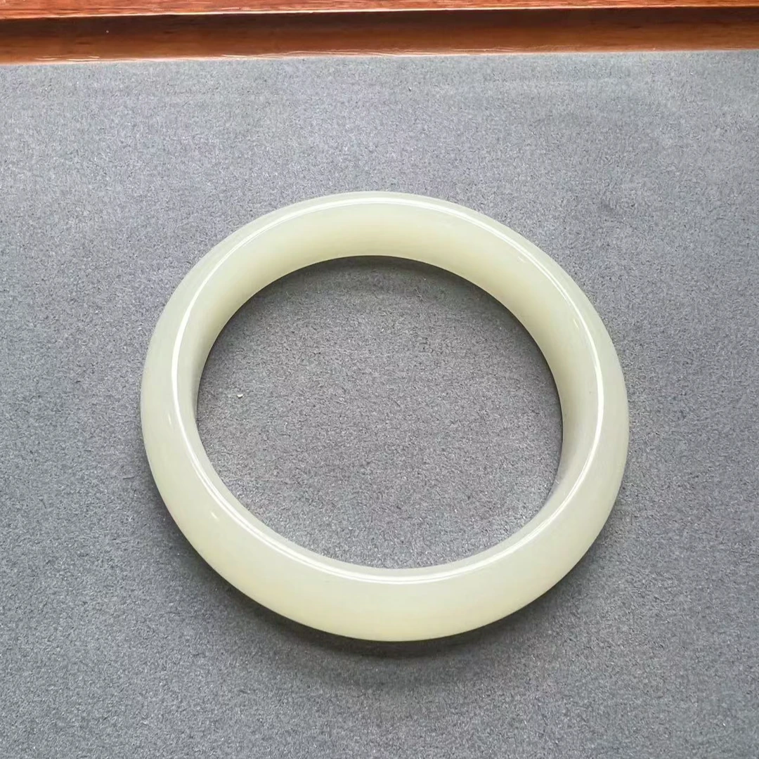 和田玉蜂蜜水手镯 下单选择圈口