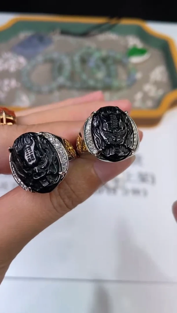 翡翠挂件未镶嵌296286  /戒指 多样性发一件