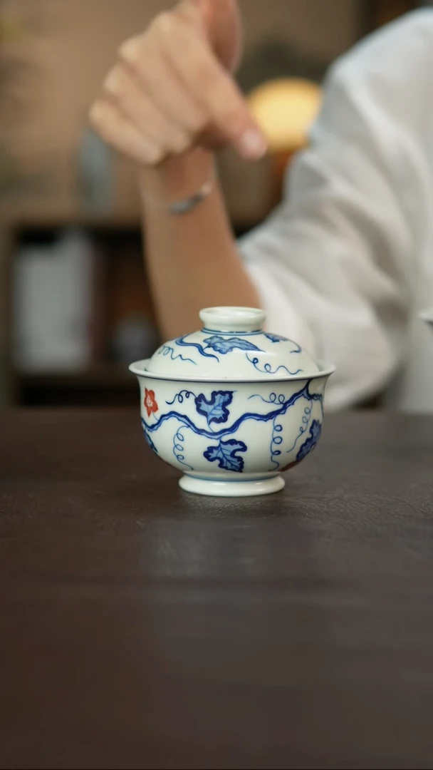 景德镇陶瓷杯碗柴烧多人00001