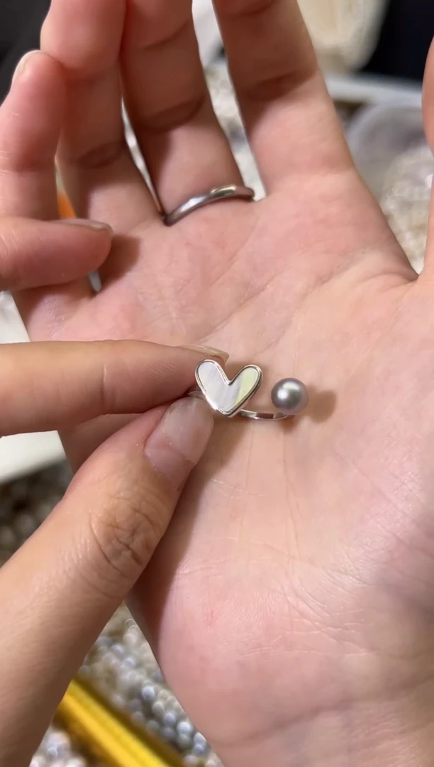 【闪购商品】淡水珍珠10未镶嵌戒指