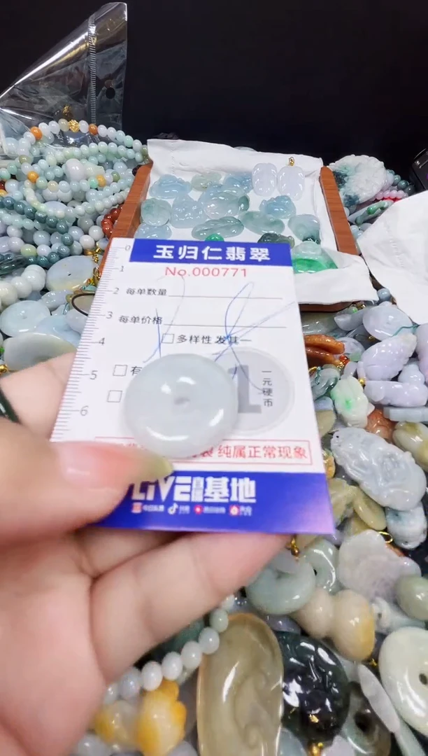 颈饰未镶嵌翡翠100