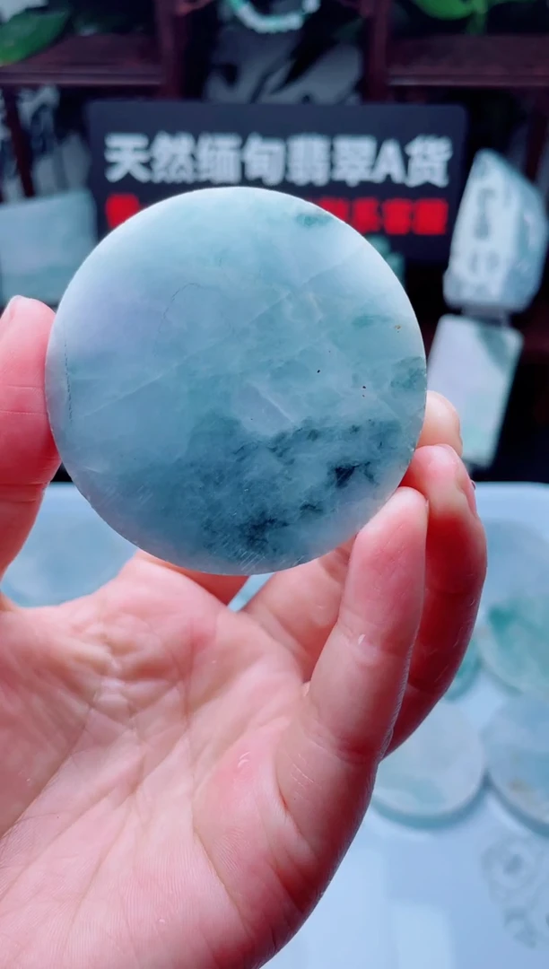 翡翠未镶嵌颈饰华1705