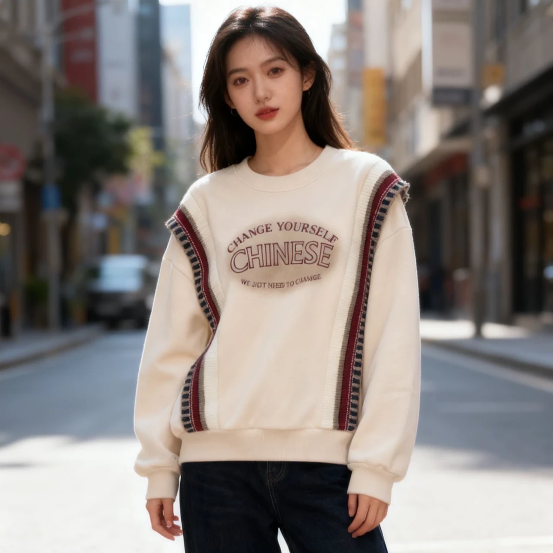 8959136高端专享天花板秋冬款加绒卫衣杏色（靠谱）