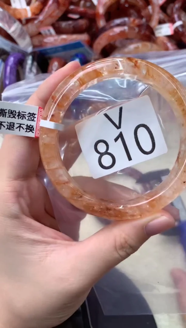 未镶嵌手镯水晶V810-59