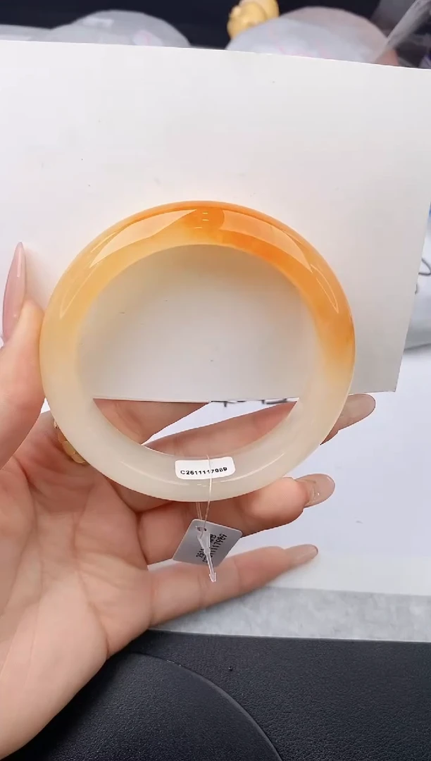 未镶嵌手镯石英质玉w74-HHB61+