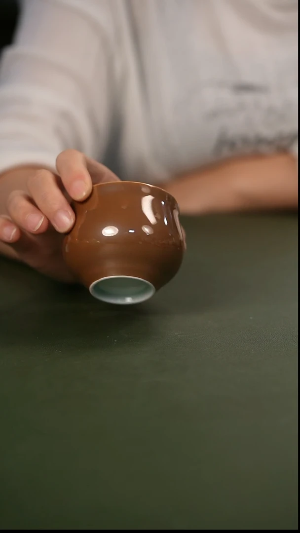 杯纯手工手绘陶瓷