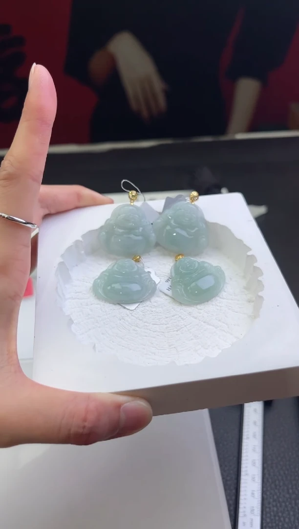 【闪购商品】翡翠挂件银S925镶嵌边城刀客/363290/多样性发一