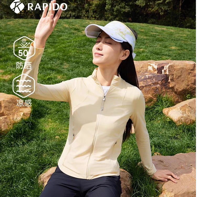 【新品】RAPIDO雳霹道2025年春夏女士UPF100+防晒凉感外套CP5376G07
