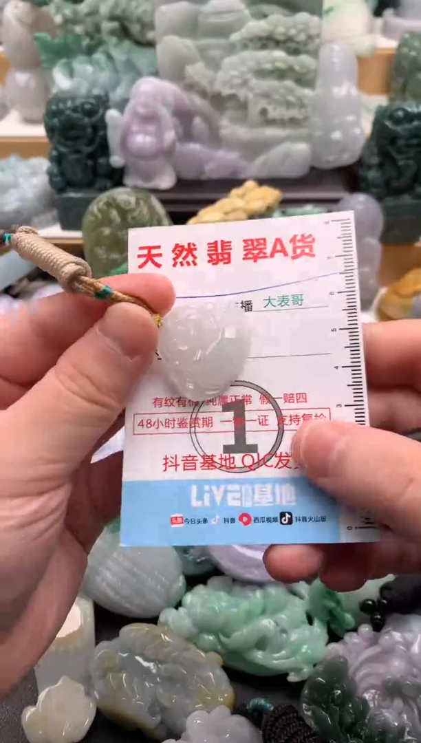 吊坠(不含链)未镶嵌翡翠1