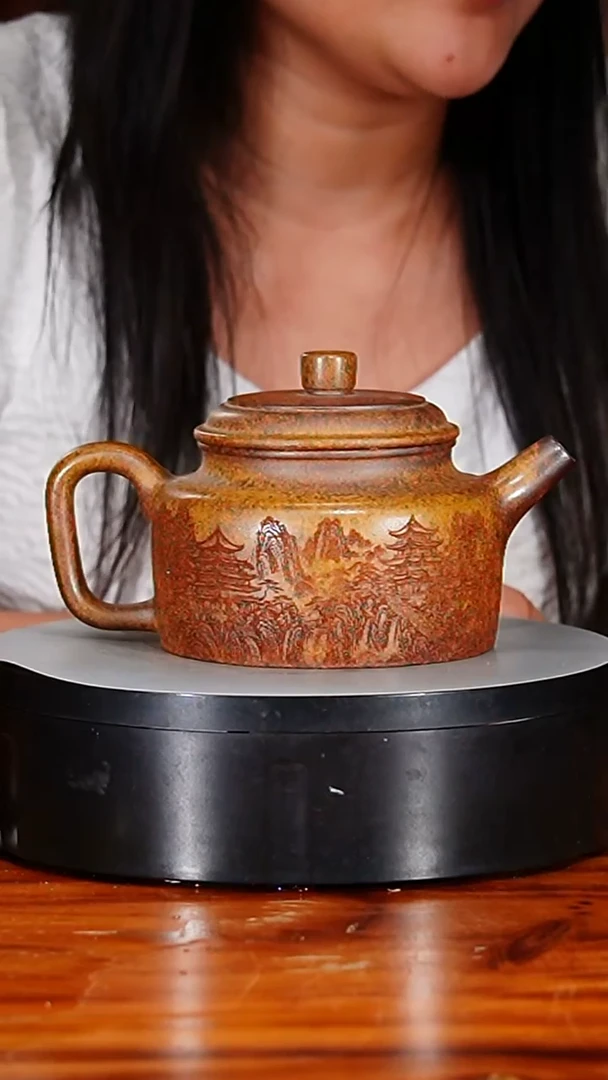 宜兴原矿紫砂壶茶壶500C