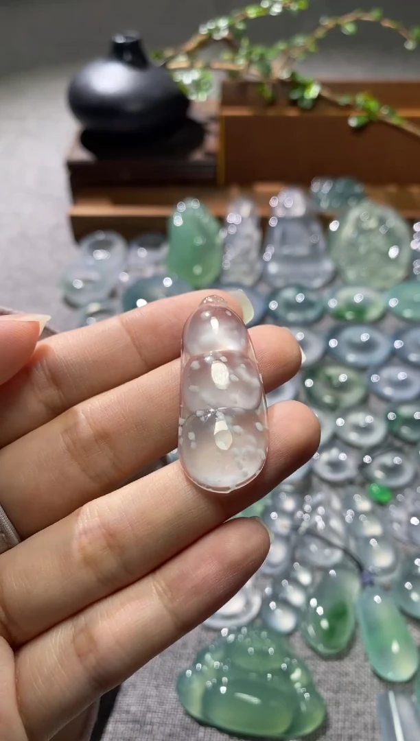 吊坠(不含链)未镶嵌翡翠福豆