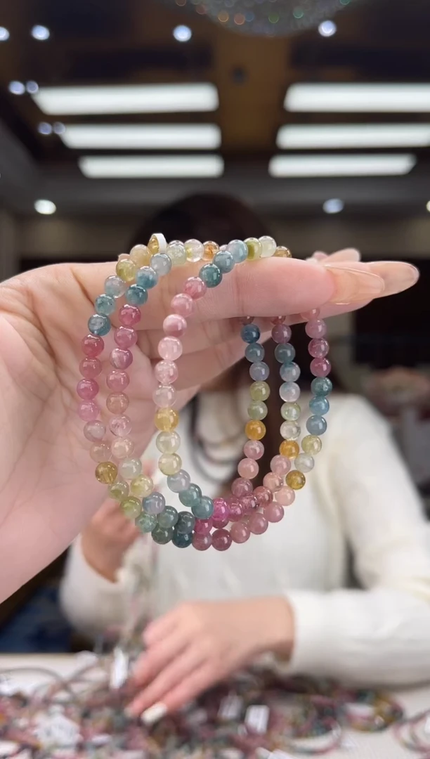 【闪购商品】碧玺/未镶嵌5mm+碧玺多圈30多样性发货