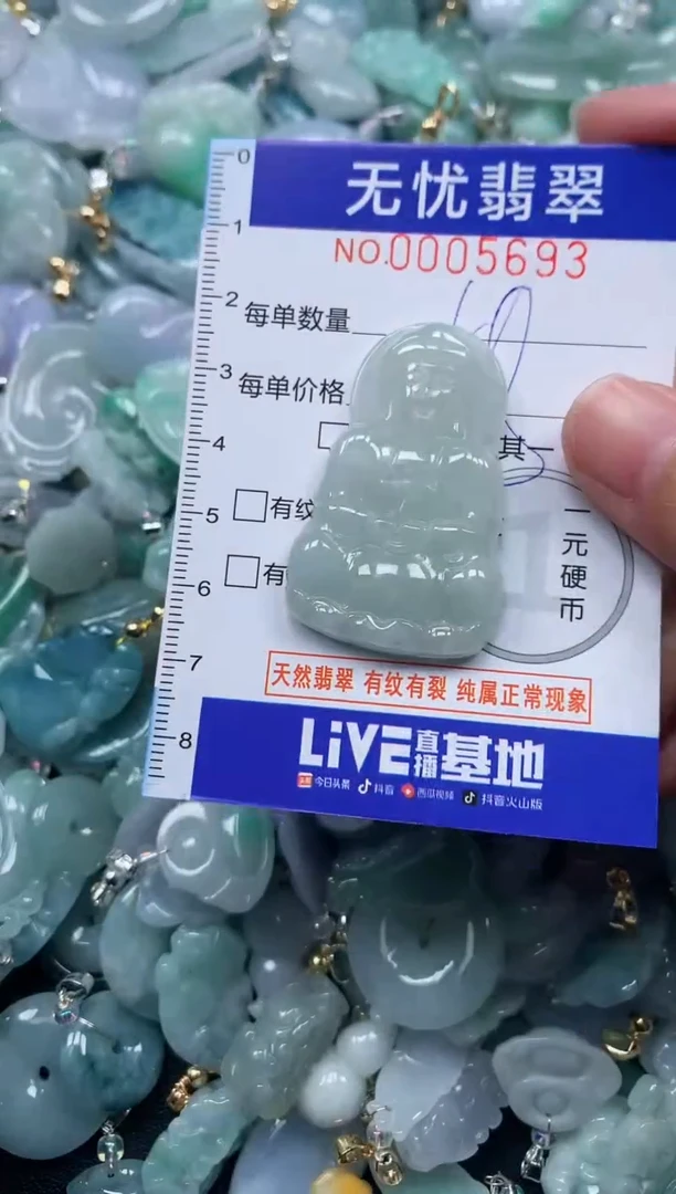 颈饰未镶嵌翡翠5693