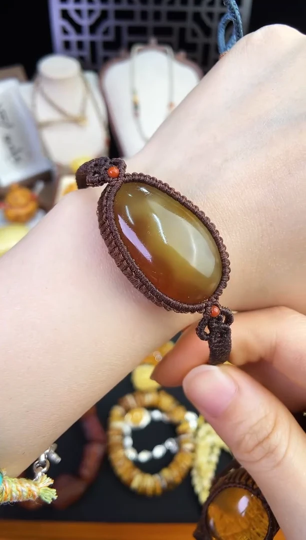 未镶嵌琥珀珠宝奇石慕***态柒月