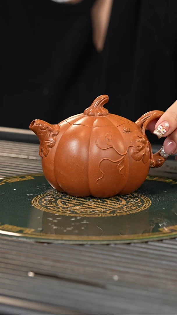 【闪购商品】紫砂茶壶BYM 沉香泥 南瓜