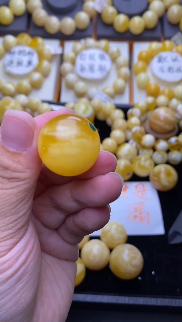 裸石琥珀未镶嵌 大小姐珠宝严选116