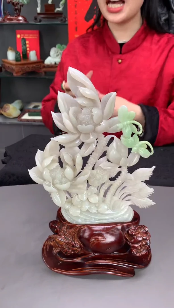 【闪购商品】和田玉摆件未镶嵌额
