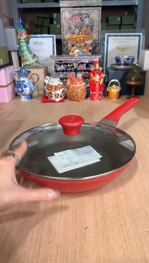 【闪购商品】杯98陶瓷岩系列不粘煎锅26cm