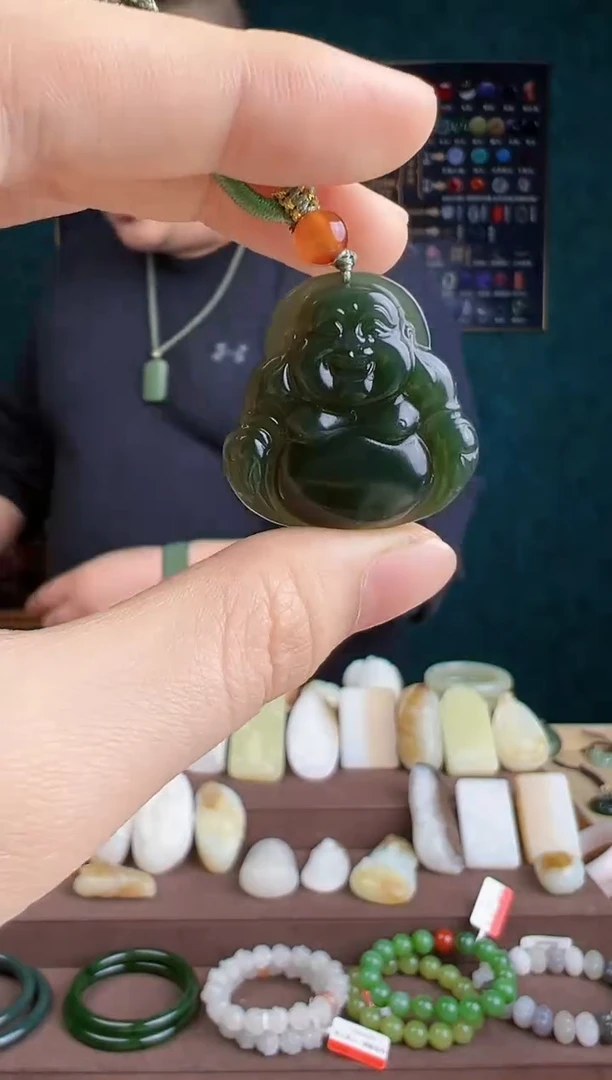 【闪购商品】和田玉颈饰未镶嵌ZZ 拍一发一 多样性发货