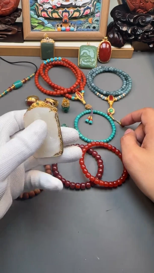 【闪购商品】和田玉配饰配饰未镶嵌配饰配饰