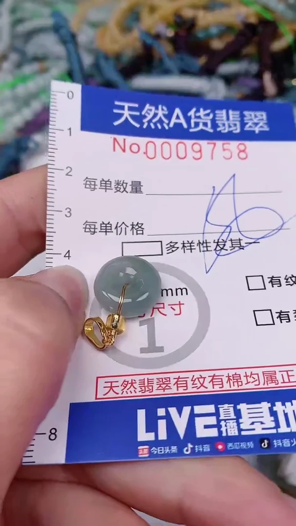 【闪购商品】翡翠颈饰未镶嵌00009758