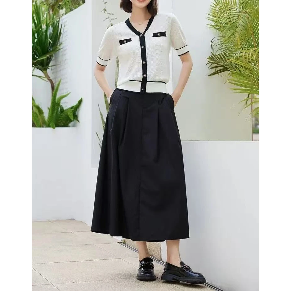 新款百搭通勤女式针织衫25DAK0329