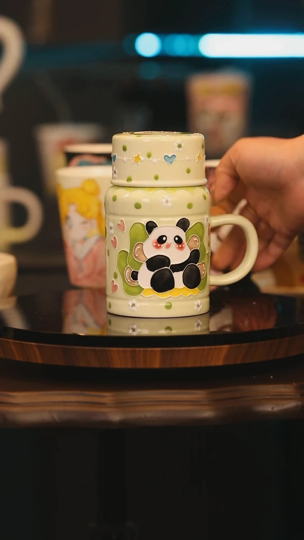 【闪购商品】摆件景德镇釉下彩绘设计师款陶瓷