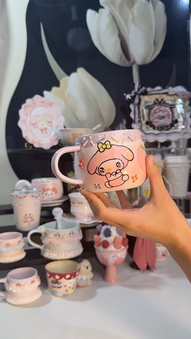 意陶创意设计款陶瓷美乐蒂马克