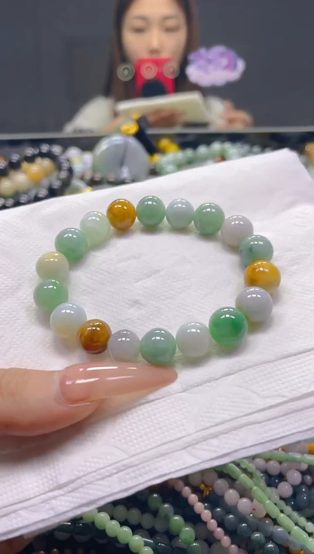 颈饰未镶嵌翡翠10MM