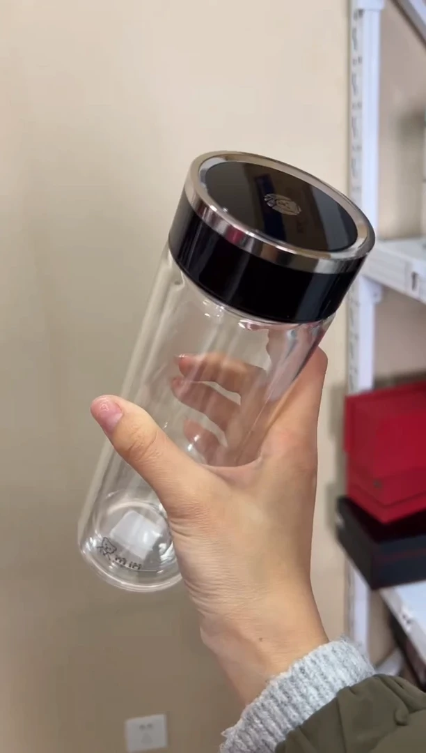 【闪购商品】双层高档410ml大容量茶杯