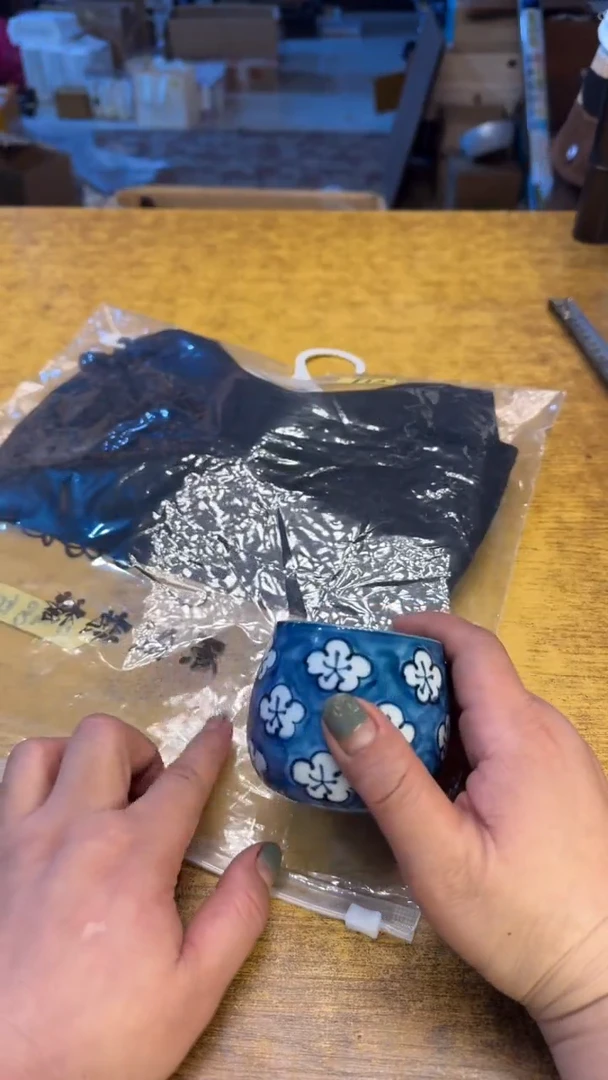 瓷器瓷器瓷113黑宽小码黑碗