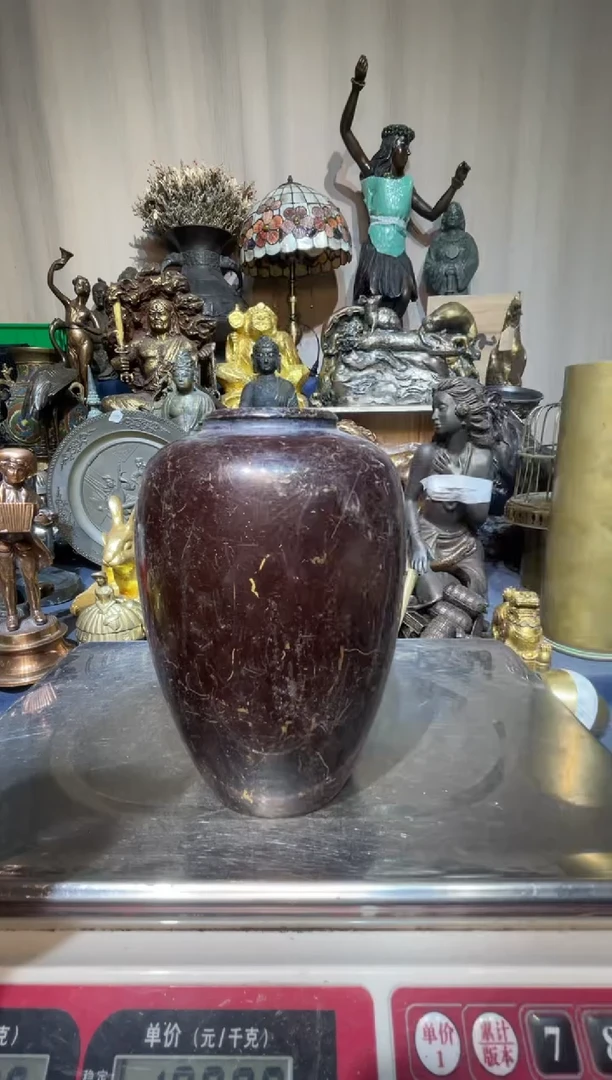 琉璃手工艺品回流铜器摆件实物为准