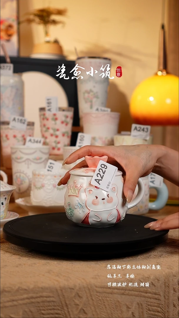 景德镇高温釉下彩创意瓷