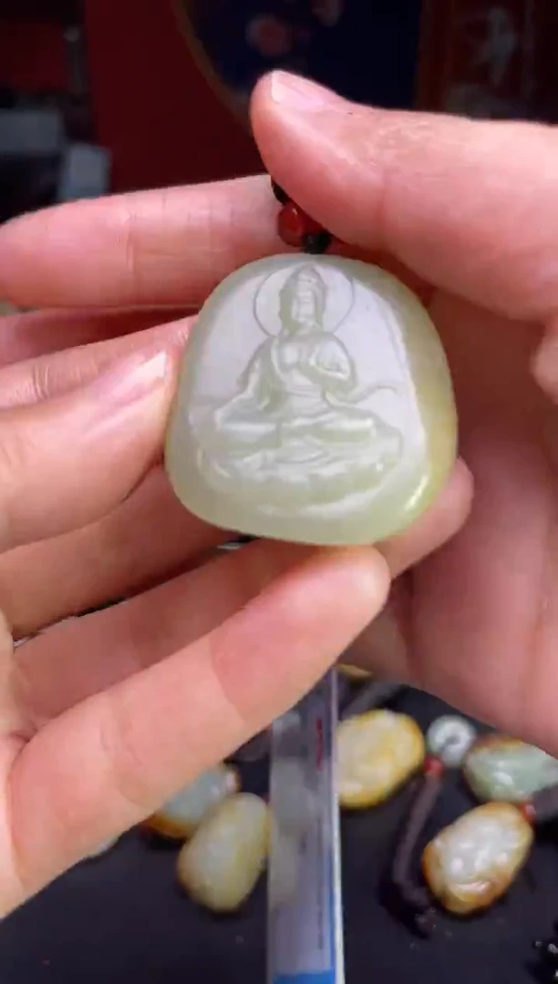 颈饰未镶嵌和田玉123