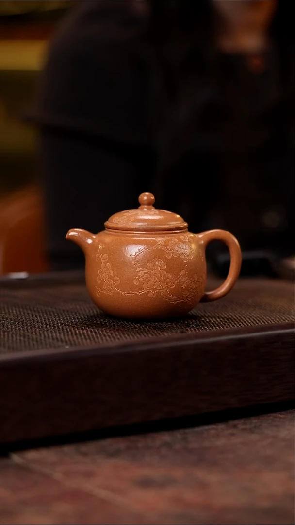 匏樽 五彩桂花砂