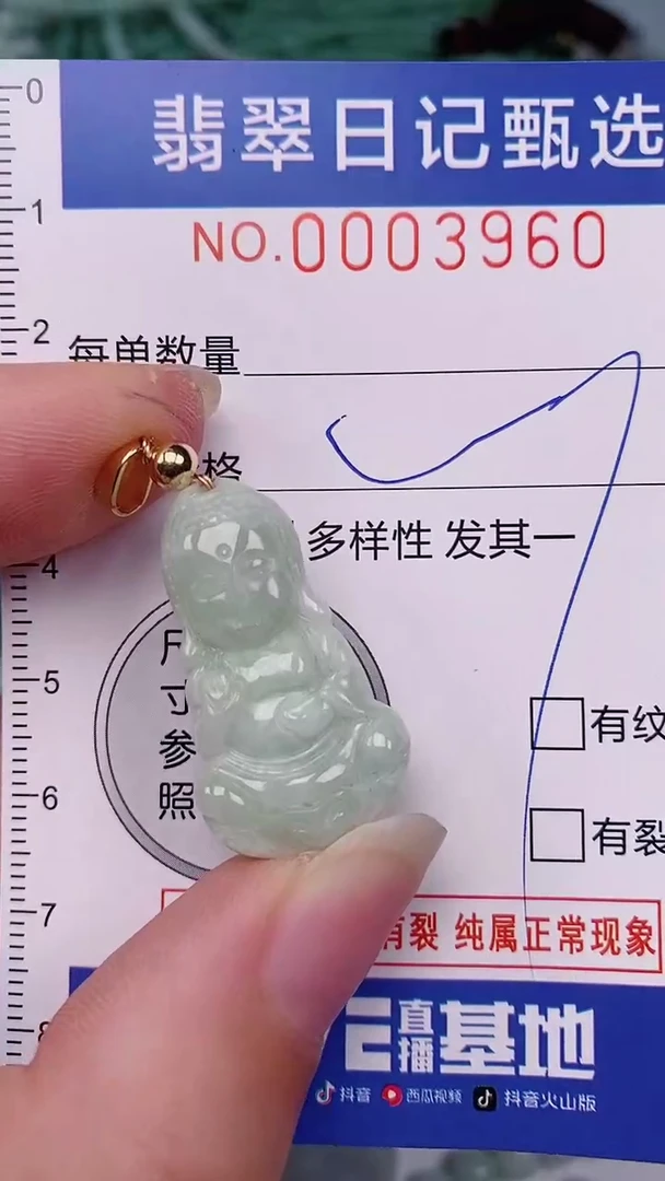 翡翠未镶嵌颈饰00003960