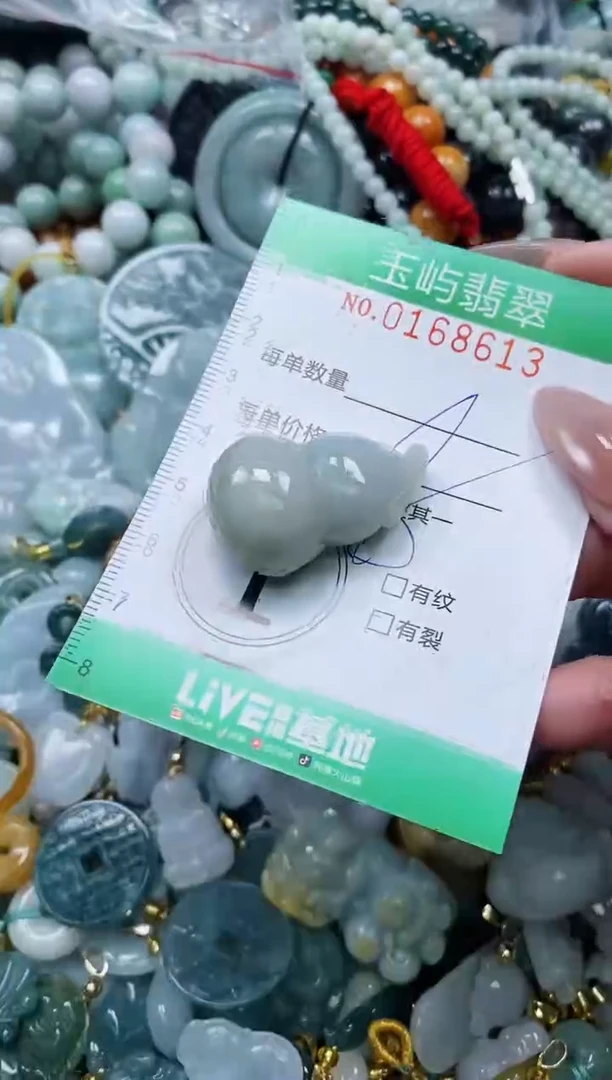 翡翠未镶嵌颈饰闪购0168613