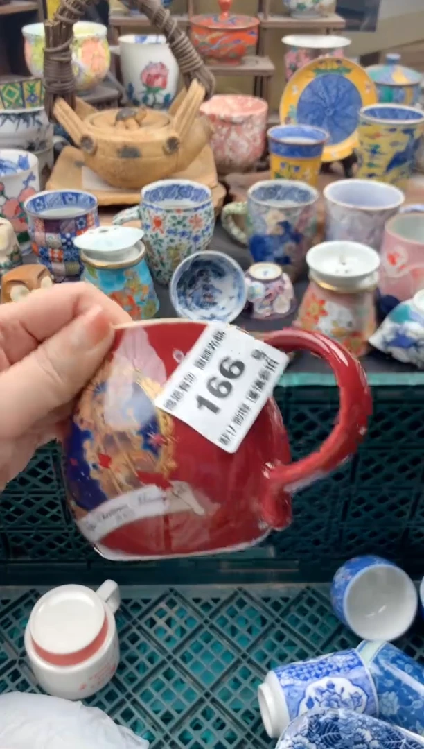 瓷片小*蛋166号九姑娘工艺品瓷器