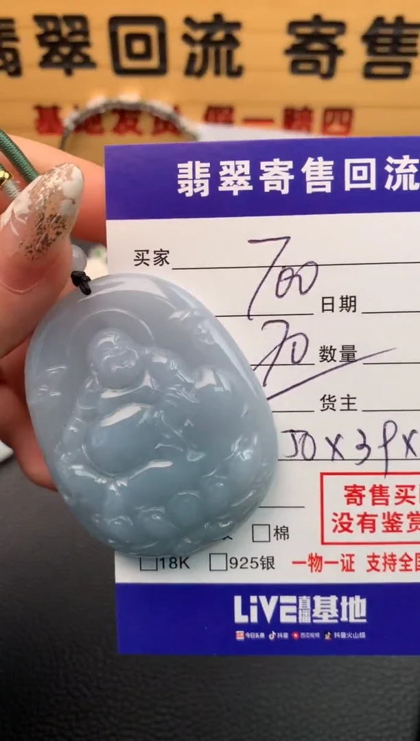 【闪购商品】翡翠颈饰未镶嵌21010007