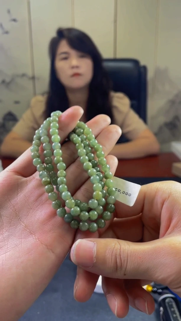 未镶嵌手链翡翠珠串 拍一发一