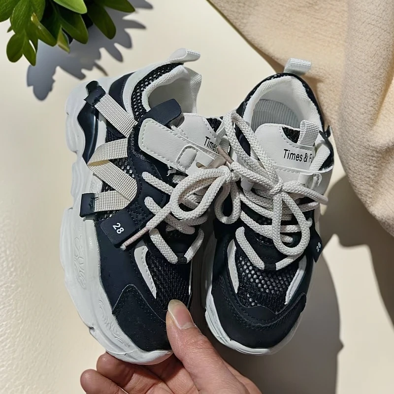 208儿童鞋子春夏季新款小学生男童百搭运动鞋软底潮鞋